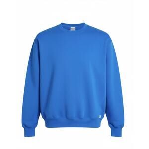 Vintage Russell Athletic Sweatshirt XL Blue USA Made Crewneck 90s Plain Fleece